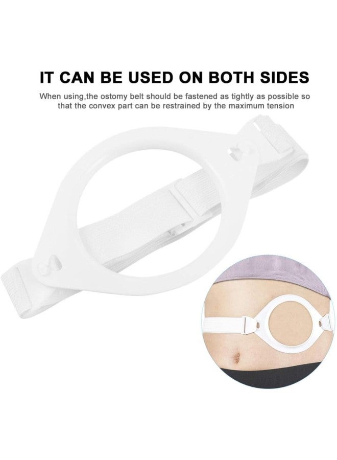 klarako Ostomy Hernia Belt Adjustable Colostomy Bag Stoma Support Belt Elastic Abdominal Binder for After Colostomy Ileostomy Stoma Care  - Image 3