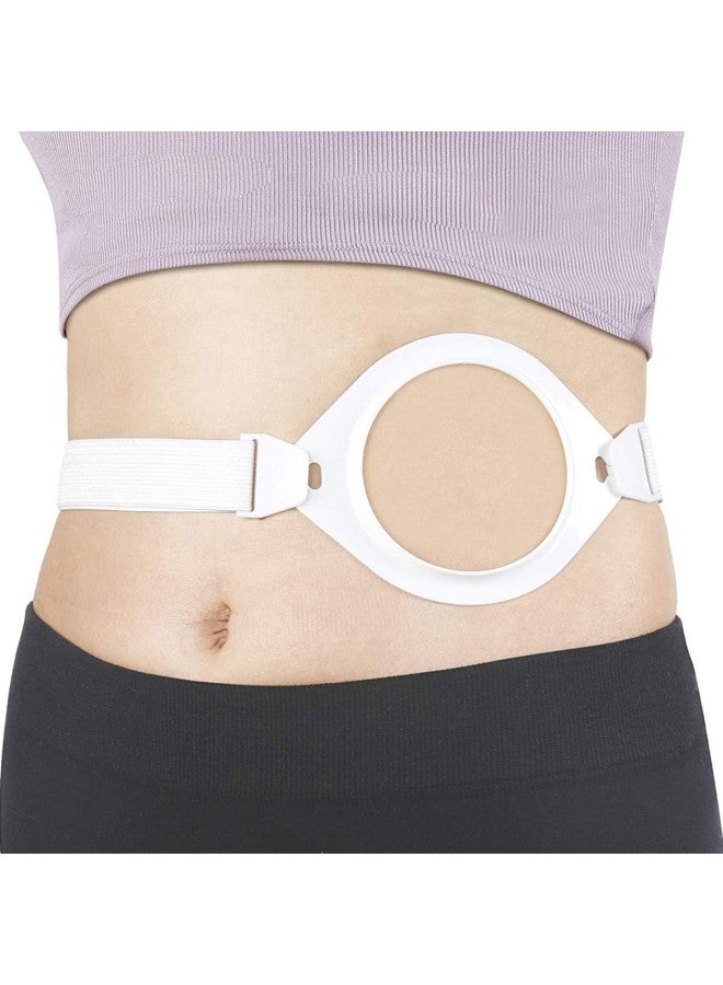 klarako Ostomy Hernia Belt Adjustable Colostomy Bag Stoma Support Belt Elastic Abdominal Binder for After Colostomy Ileostomy Stoma Care  - Image 5