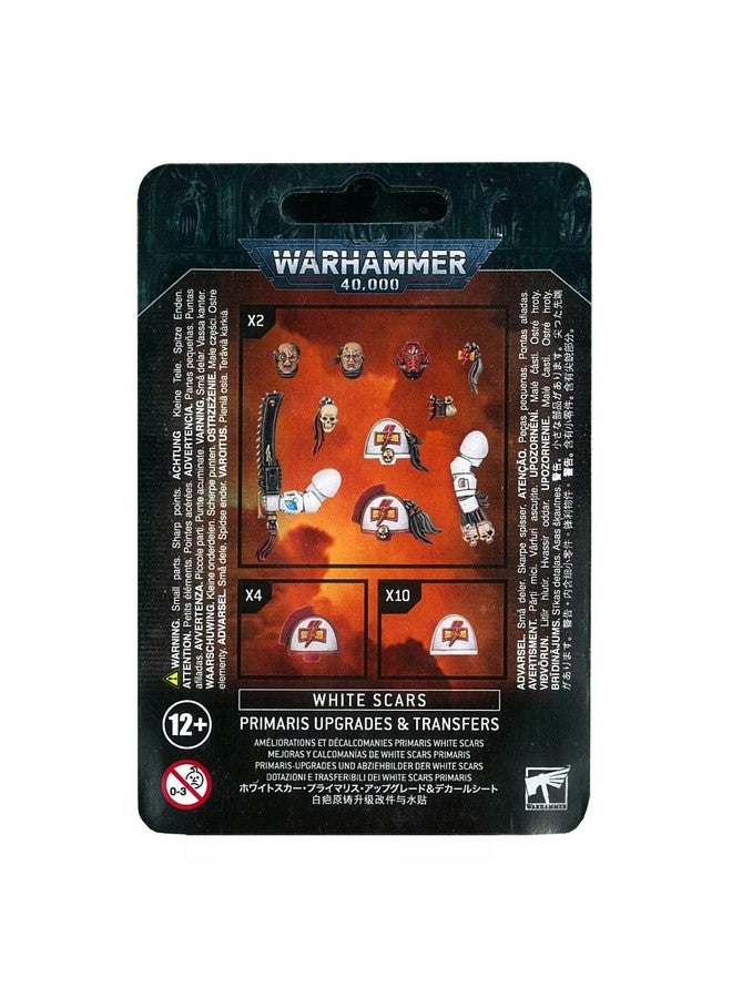 Games Workshop Warhammer 40k - White Scars Primaris Upgrades & Transfers