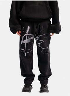 BLACK EDITION UNISEX LOSE SWEATPANTS  - Image 1