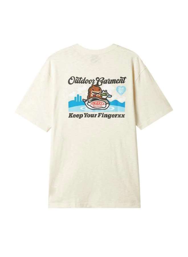 Fingercroxx  Outdoor Garment Haunting T-shirt for Men | Best Price UAE
