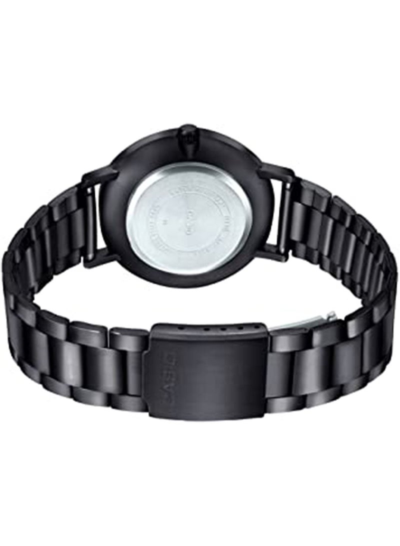 كاسيو Analog Stainless Steel Wrist Watch MTP-VT01B-1BUDF - Black - Image 3