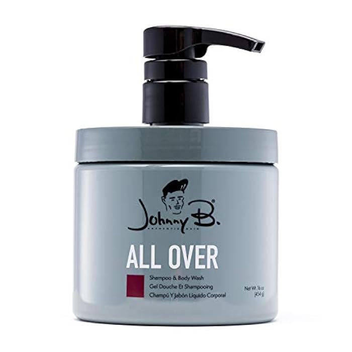 JOHNNY B. Professional All Over Hair Shampoo and Body Wash - Image 1
