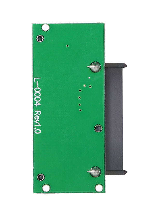 1.8In Micro SATA To SATA 2.5 SSD Hard Drive Disk Adapter Card For Laptop Multicolour - Image 3