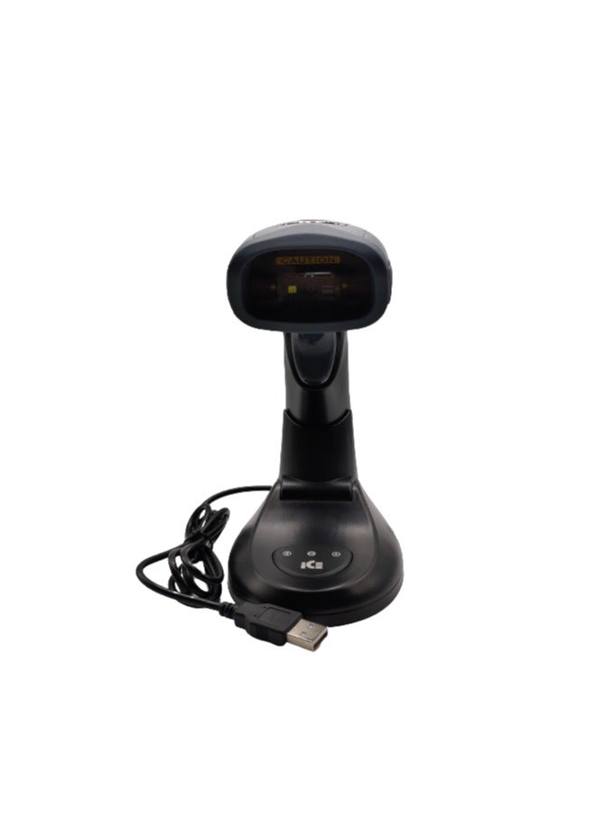 Generic ICE Zipscan Bluetooth IS-2225 Barcode Scanner, Black, USB Connectivity, Battery Powered  - Image 2