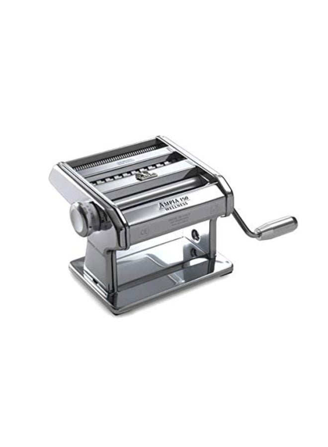 Marcato Made in Italy Atlas 150 Design Manual Pasta Maker Machine, Chrome Steel. Makes Lasagna, Fettuccine & Tagliolini - Image 4
