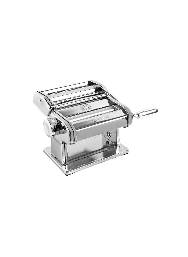 Marcato Made in Italy Atlas 150 Design Manual Pasta Maker Machine, Chrome Steel. Makes Lasagna, Fettuccine & Tagliolini - Image 1