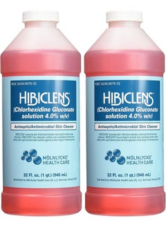hibiclens Antimicrobial Skin Liquid Soap32 Fluid Ounce (Pack Of 2)  - Image 2