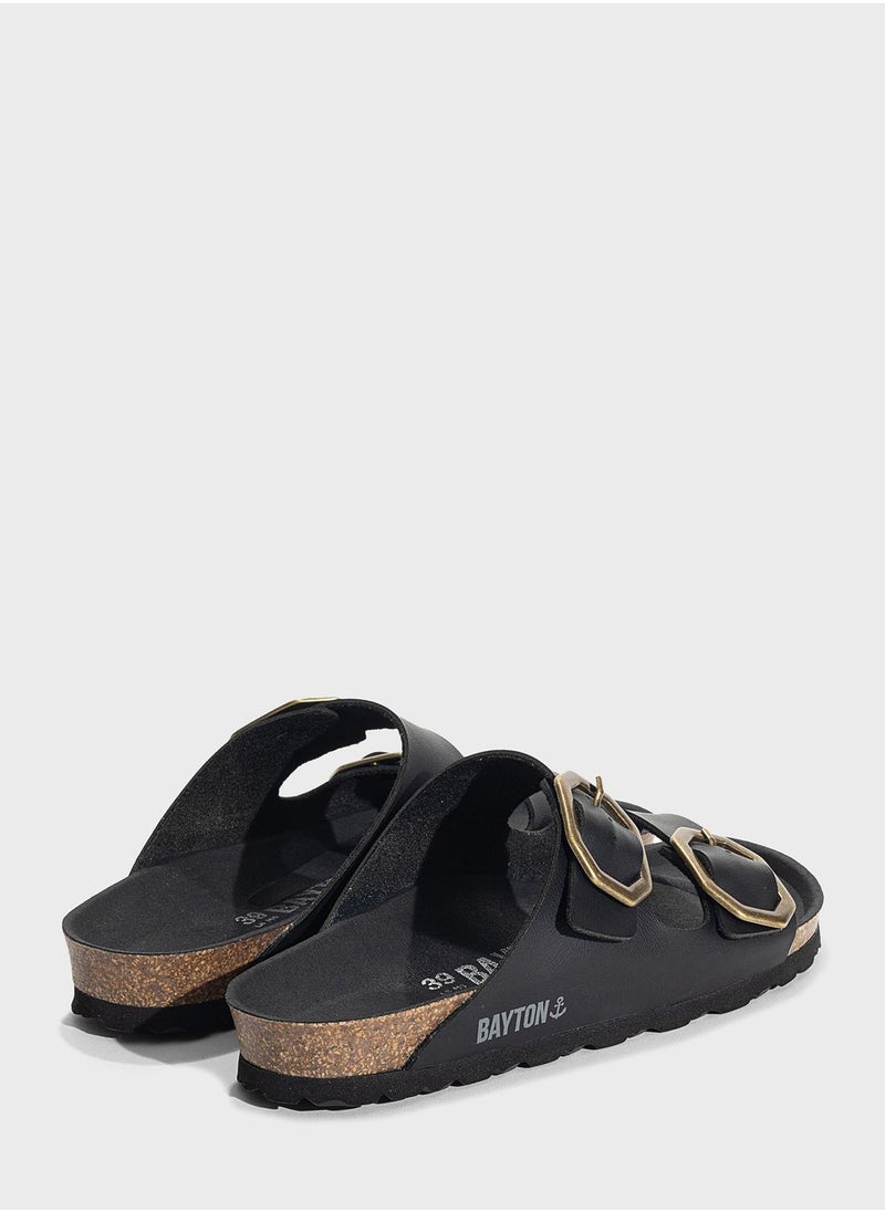 BAYTON Atlas Multi Strap flat Sandals  - Image 4