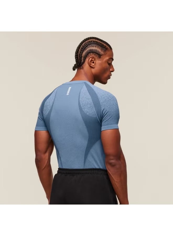 Gymshark Bestselling men's sports, fitness, quick drying, breathable, elastic, slim fit, short sleeved - Image 2