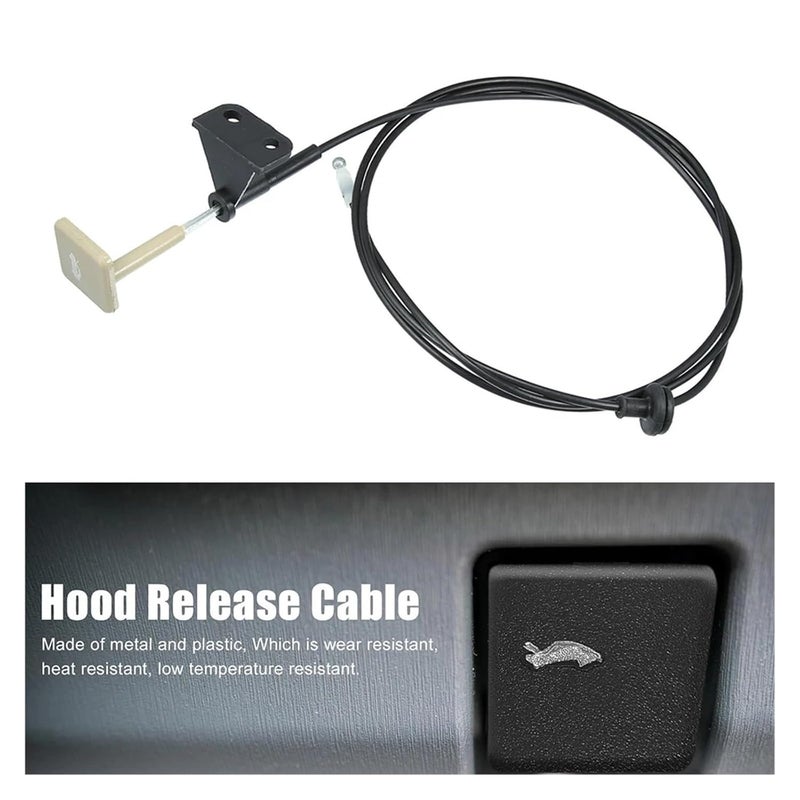 Wivplex Car Bonnet Wire Release Cable for Civic 2006-2011 - Image 4