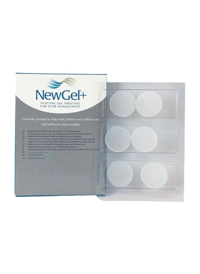 NewGel+ Silicon Gel Dots Clear for Scar Removal  - Image 1