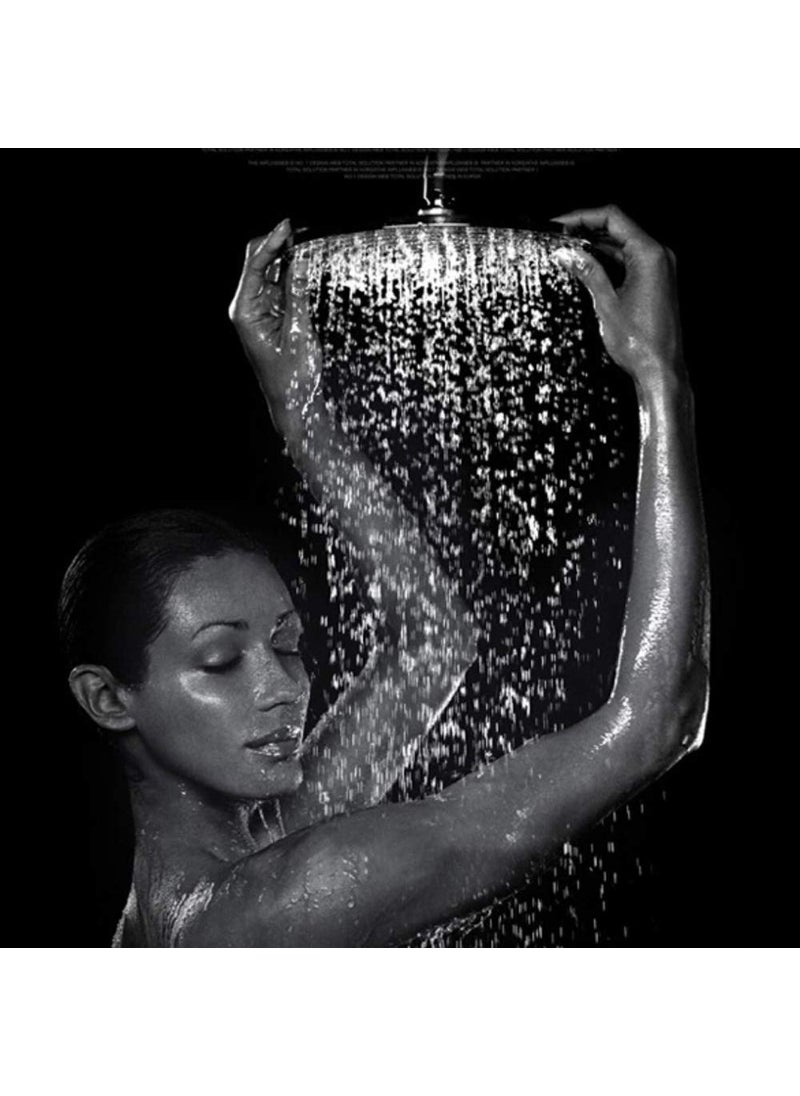 ANMEX ANMEX ROUND 6X6 6Inch Over Head Rain Shower with Square Shower arm 9inch Arm  - Image 4