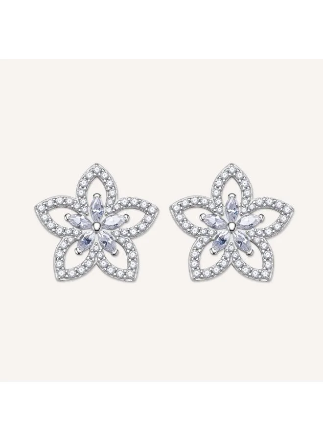 Rosato Gaia Sterling Lobe Earrings