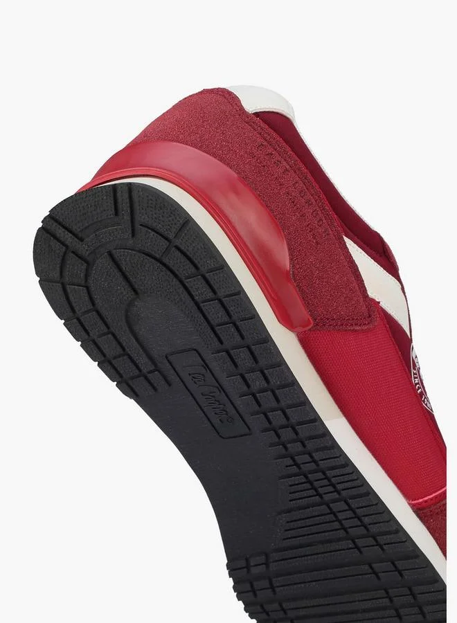 Lee Cooper BURGUNDY Women Lace-Up Ankle Sneakers for Women | Best Price UAE
