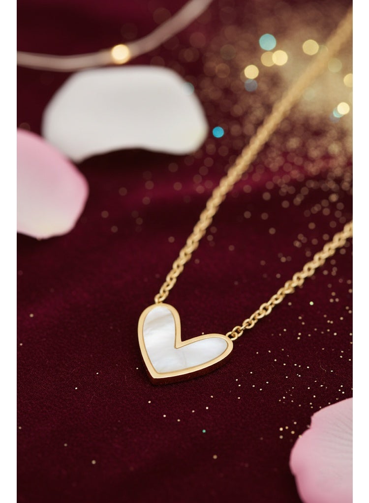 فلافي سلسلة حريمي بدلاية قلب صدفية  – تصميم أنيق - Image 2