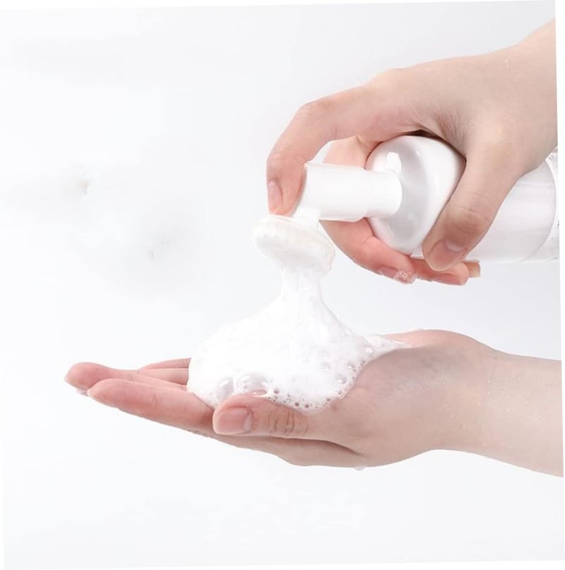 Refillable Foam Soap Dispenser: Transparent Pump Bottle - Leakproof Design Foaming Soap Bottle for Bathroom Travel Personal Care - Image 4