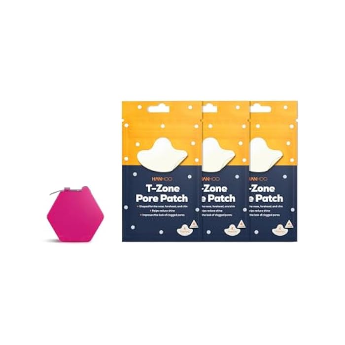 Hanhoo T-Zone Pore Patch and On the Go Blemish Patch Bundle, 132 Total Patches, Hydrocolloid Patches for Clogged Pores and Pimples, Shrinks Pimples, Blackhead and Acne Treatment, Korean Skincare - Image 1