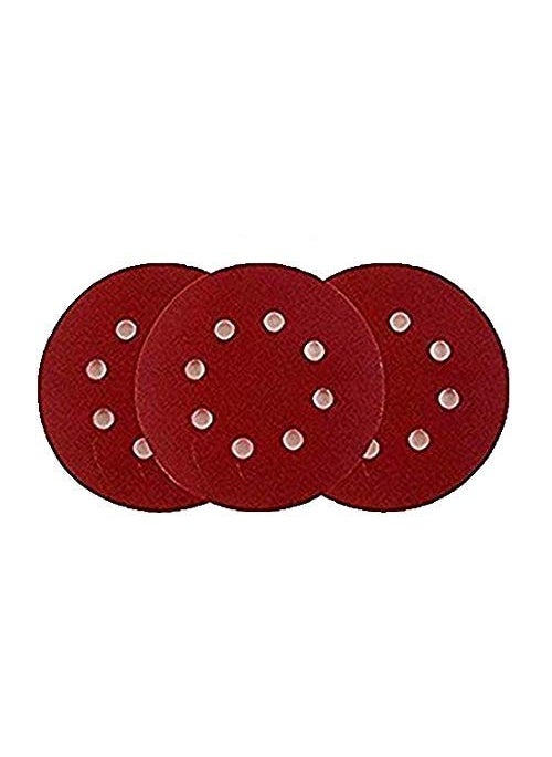 Inditrust - Inditrust Round Sand Paper Backup Disc 5 Inch for Orbital Sander Combo of 30 Pcs - Image 1