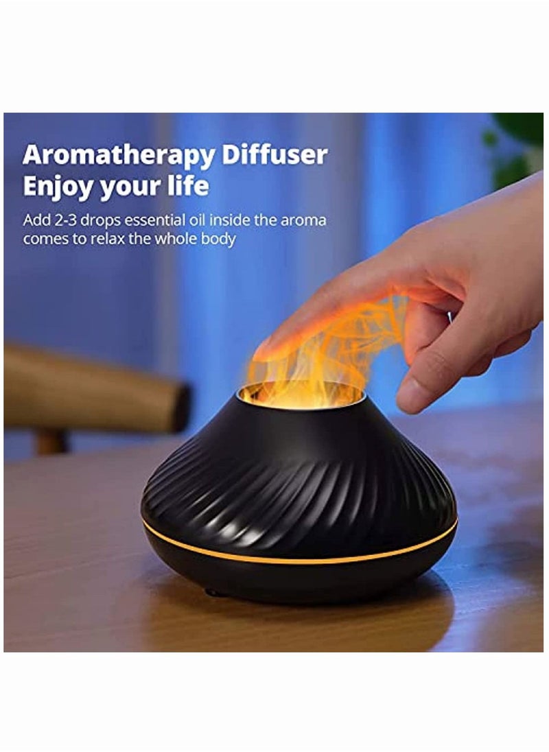 Mi VAZA - Essential Oil Colorful Air Aroma Diffuser Humidifier 130ml,7 Flame Color Noiseless For Home, Office, Yoga With Auto-Off Protection - Image 1