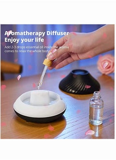 Mi VAZA Essential Oil Colorful Air Aroma Diffuser Humidifier 130ml,7 Flame Color Noiseless For Home, Office, Yoga With Auto-Off Protection  - Image 5