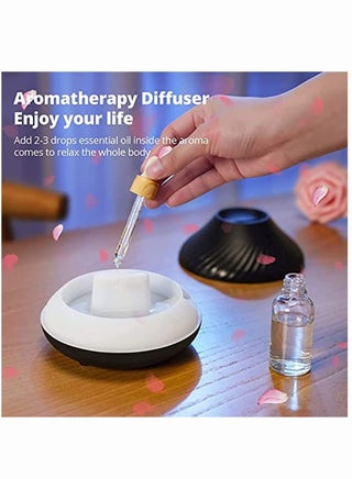 Essential Oil Colorful Air Aroma Diffuser Humidifier 130ml,7 Flame Color Noiseless For Home, Office, Yoga With Auto-Off Protection - view 5