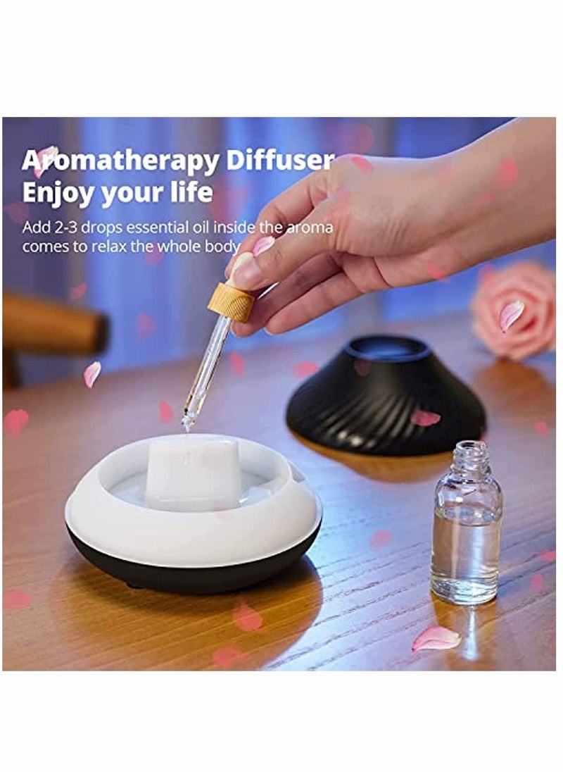 Mi VAZA - Essential Oil Colorful Air Aroma Diffuser Humidifier 130ml,7 Flame Color Noiseless For Home, Office, Yoga With Auto-Off Protection - Image 1