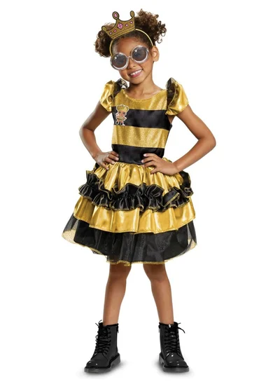 Disguise L.O.L Surprise Queen Bee Deluxe Girls Fancy Dress Up Costume