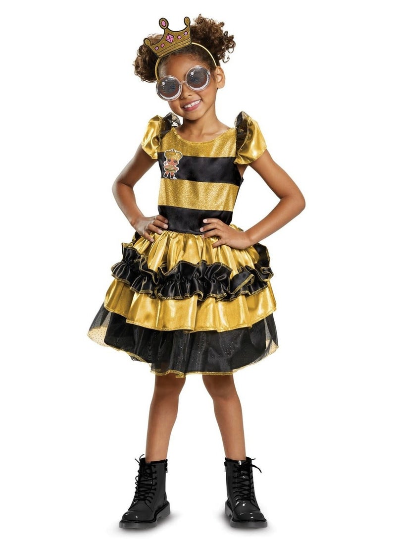 Disguise - L.O.L Surprise Queen Bee Deluxe Girls Fancy Dress Up Costume - Image 1