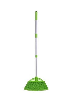 Xifando Xifando Three-Section Telescopic Aluminum Alloy Rod Long-Handled Broom（Green）  - Image 3
