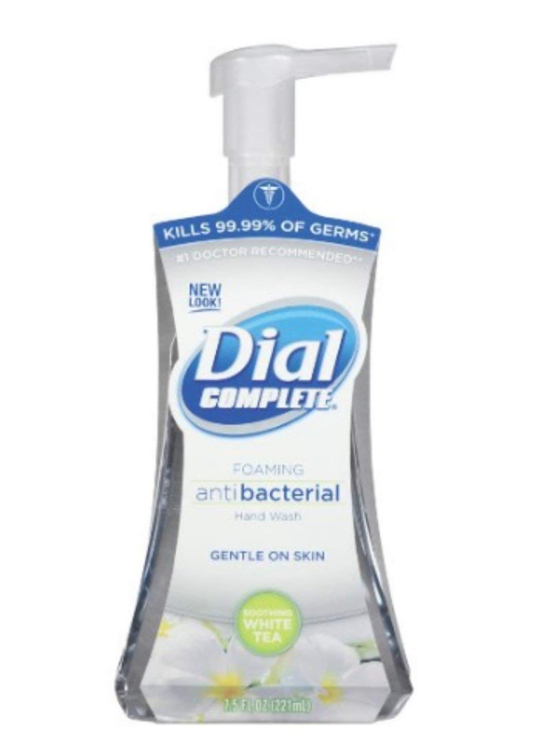 Dial Complete Foaming Hand Wash Soothing White Tea 7.50 oz (Pack of 4)