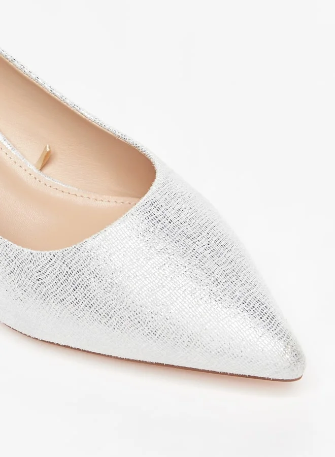 Celeste Women's Solid Pumps with Kitten Heels