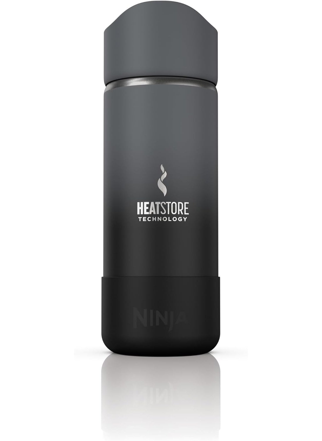 Ninja Ninja Travel Mug Sip Perfect 16oz Brings Hot Drinks to Sippable Temperature in Minutes Stainless Steel Leak Proof Dishwasher Safe Metal Insulated Tumbler Onyx Black DW1603BK  - Image 1