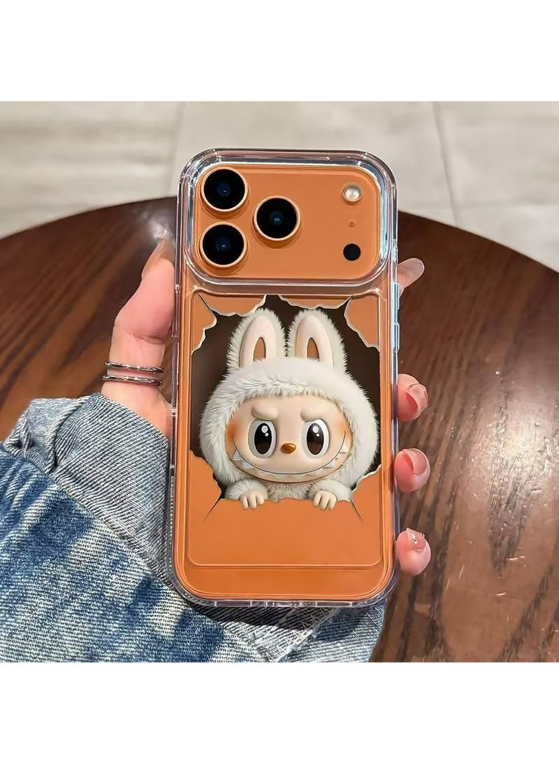 إكس ليفيل حالة لآيفون 17 برو ماكس ، لطيف كارتون حالة الهاتف غطاء الهاتف للفتيات النساء لينة TPU الصلبة الظهر صدمة مقاومة لحالة واقية لشركة آبل 6.9 " - Image 1