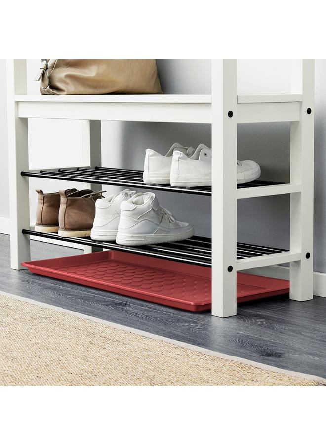 إيروريكس سجادة أحذية، داخلية/خارجية/حمراء، 71×35 سم - Image 3