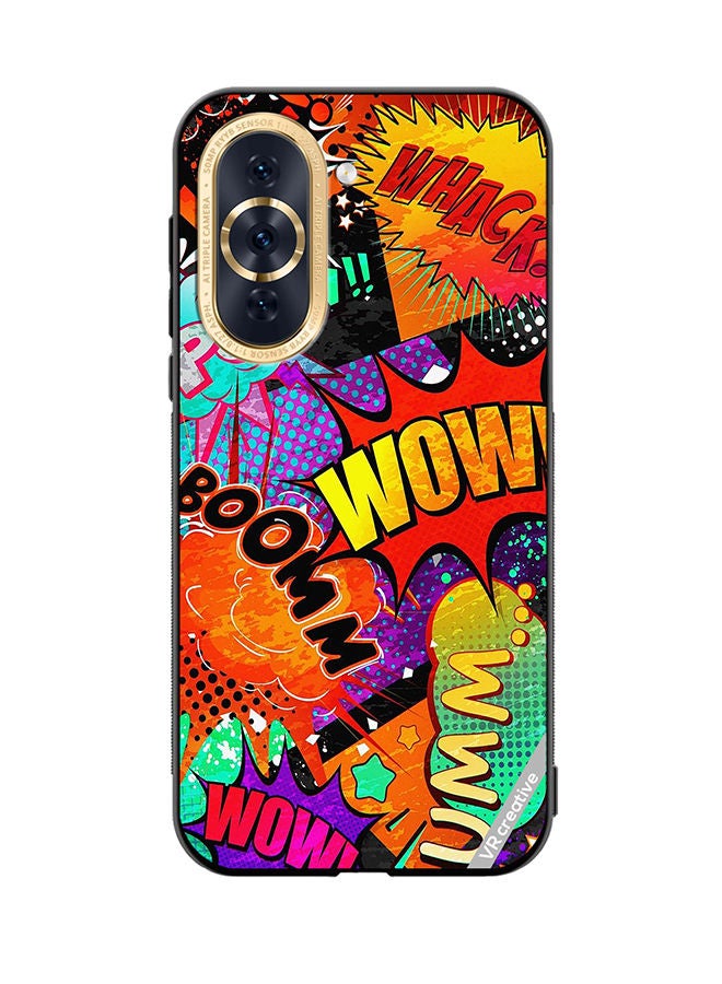 VR CREATIVE Protective Case Cover For Huawei Nova 10 Multiple Sticker Design Multicolour - Image 1