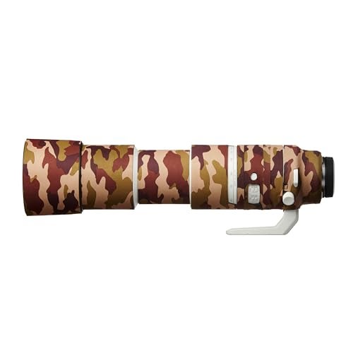 easyCover - Lens Protection Camouflage Cover - Protection for your camera lens - Canon RF 200-800mm F/6.3-9 IS - Brown Camouflage - Image 4