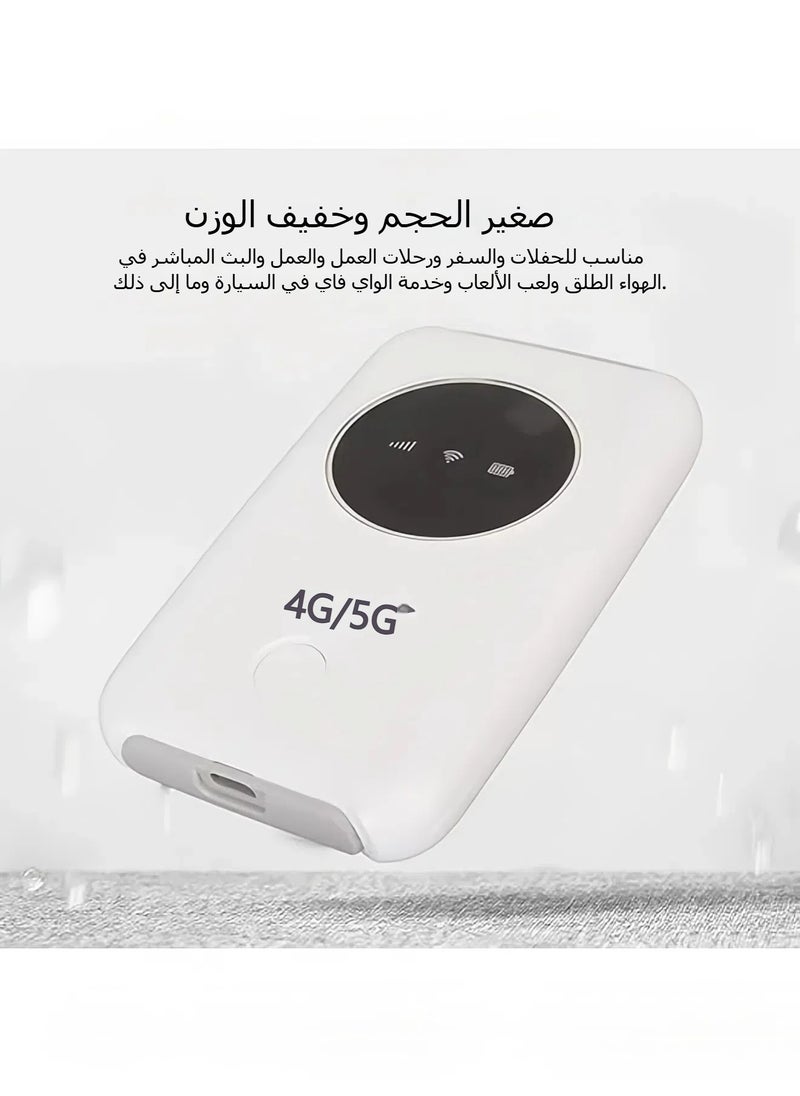جنرال - المحمولة أوراسيا السفر المحمول واي فاي 4G LTE المحمولة واي فاي بطاقة سيم فتحة فتح 5G واي فاي لاسلكي خفيفة الوزن 3200mAh راوتر - Image 1