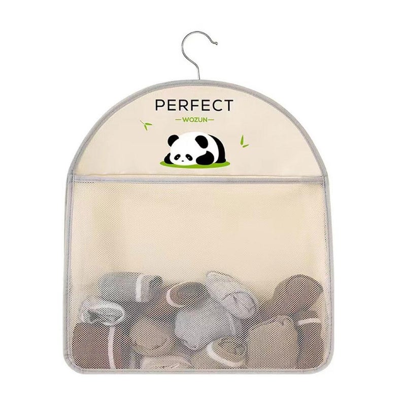 Socks storage solution, dormitory hanging mesh bag, wardrobe underwear hanging bag, door storage and organization bag - Image 2