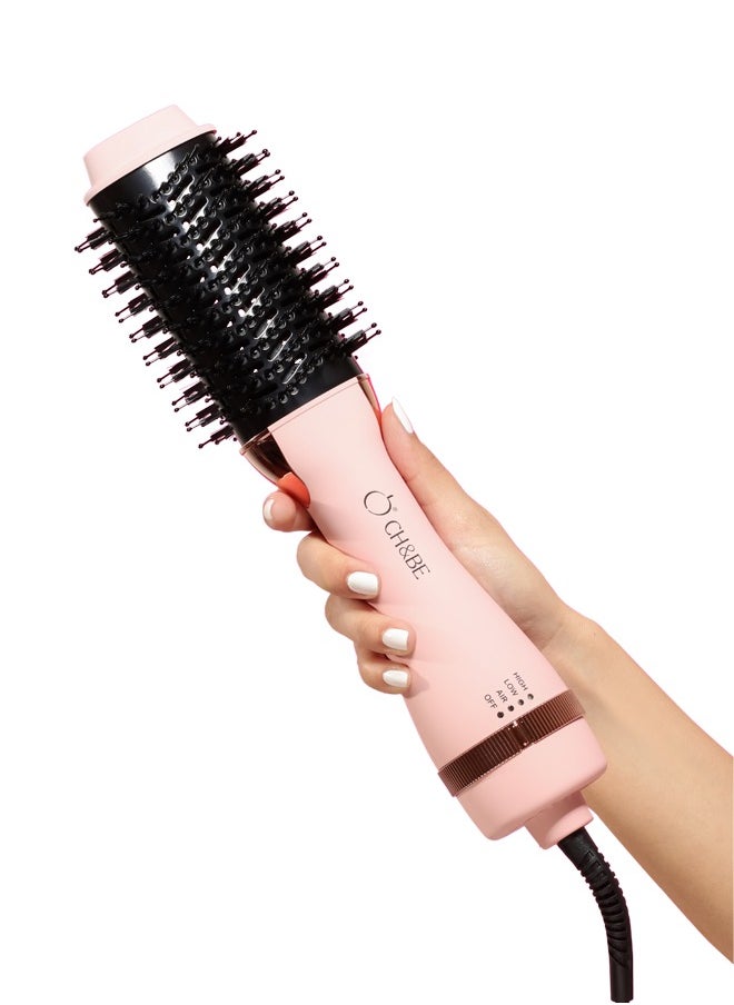 CH&BE Hot Air Brush Lite | 1200 watts | Light and small | Fast drying | Negative ions | Styling without frizz | Reaches the roots to lift and thicken hair  - Image 2