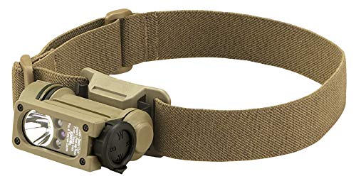 Streamlight 14510 Sidewinder 55-Lumens Compact II Military Flashlight with Helmet Mount in Box, Coyote - Image 3