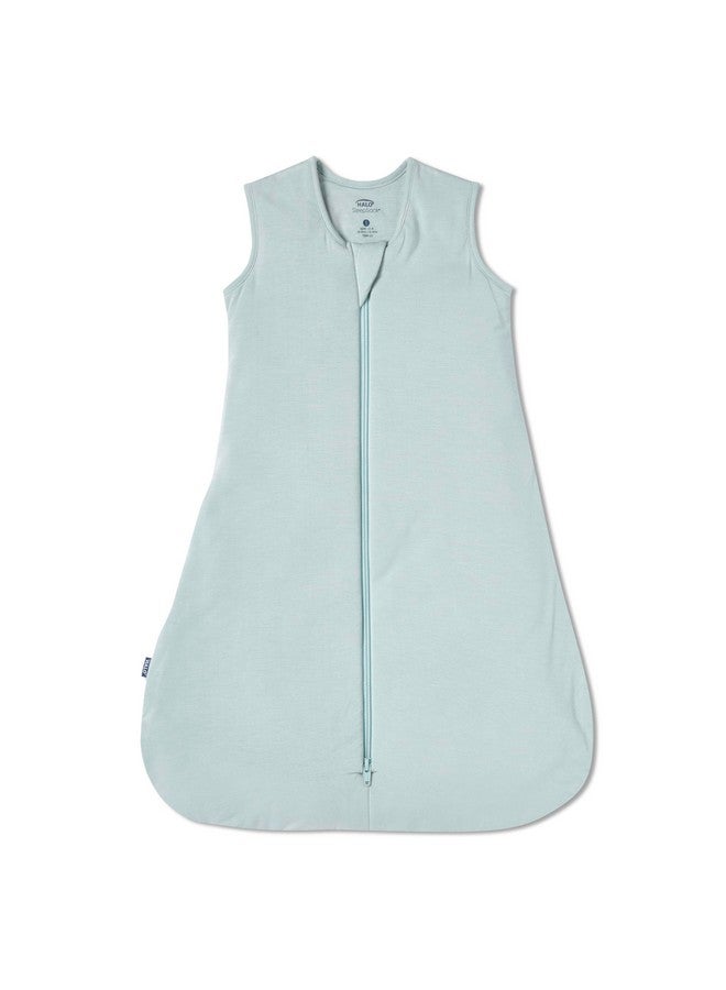 هالو بطانية هالو سليب ساك فائقة النعومة وقابلة للارتداء، مصنوعة من الفيسكوز والخيزران، كيس نوم للأطفال، 1.5 توغ، من 0 إلى 6 أشهر، صغيرة، لون رمادي هادئ - Image 1