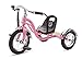 Schwinn Roadster Tricycle 12 Inch Front Wheel Bike for Kids Ages 24 Low Center of Gravity Retro Steel Frame Adjustable Seat Grows with your Child Rear Deck Tricycle for Toddlers - Image 4