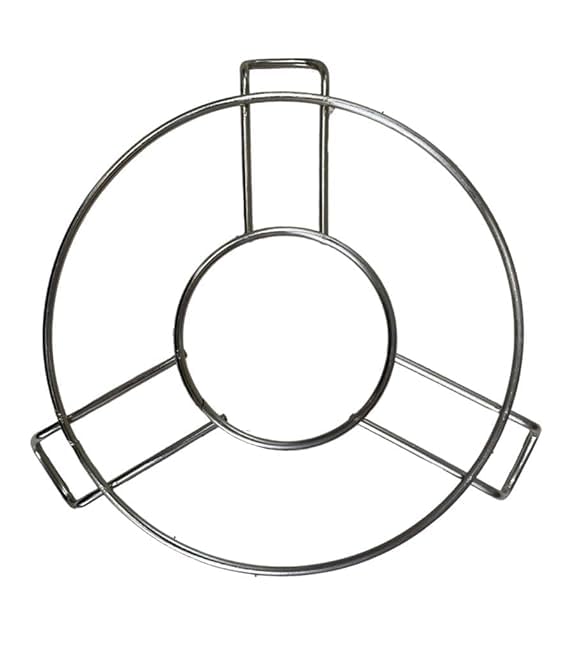 EASELIVING EaseLiving Set of 6 Stainless Steel Heat-Resistant Hot Pot Stands - Durable Trivets for Kitchen Countertops, Round Table Rings for Protecting Surfaces from Hot Utensils - Image 3