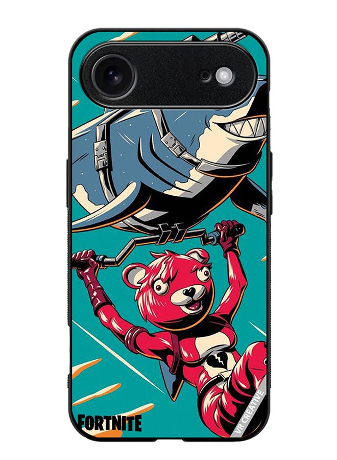 VR CREATIVE Protective Case Cover For Apple iPhone 17 Air Fortnite Poster Design Multicolour