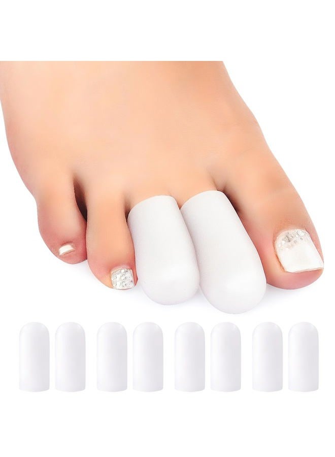 Niupiour Gel Toe Protectors, 14 Packs of Silicone Toe Covers for Men and Women, Toe Caps Sleeves Protect Toe and Relieve Toe Pain from Corns, Blisters, Hammer Toe, Missing Toenail and Broken Toe - Image 1