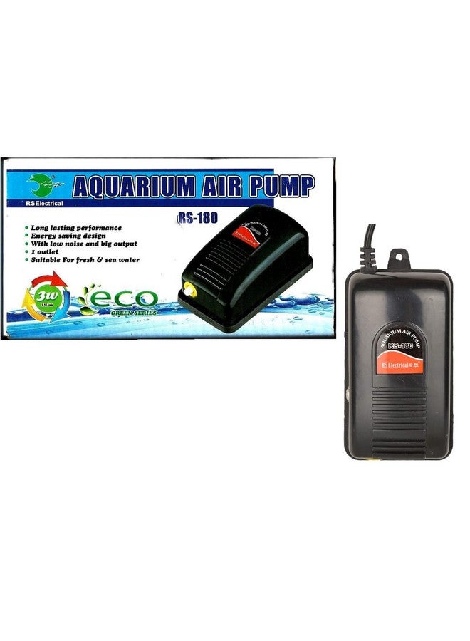VAYINATO RS-180 Aquarium Super Silent Oxygen Air Pump with 2 Meter Tube,1 Air Stone, 1 Check Valve - Image 5