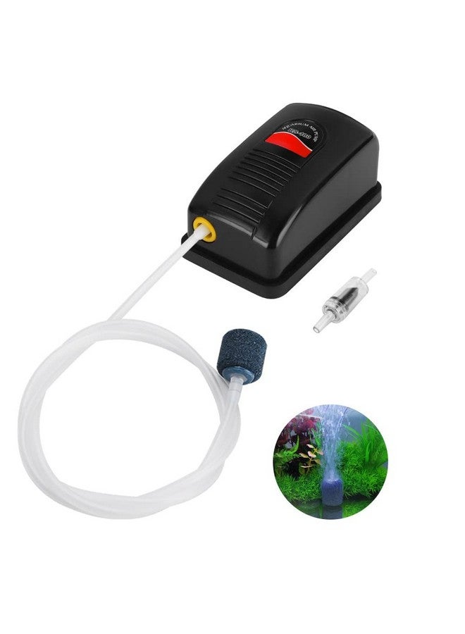 VAYINATO RS-180 Aquarium Super Silent Oxygen Air Pump with 2 Meter Tube,1 Air Stone, 1 Check Valve - Image 1