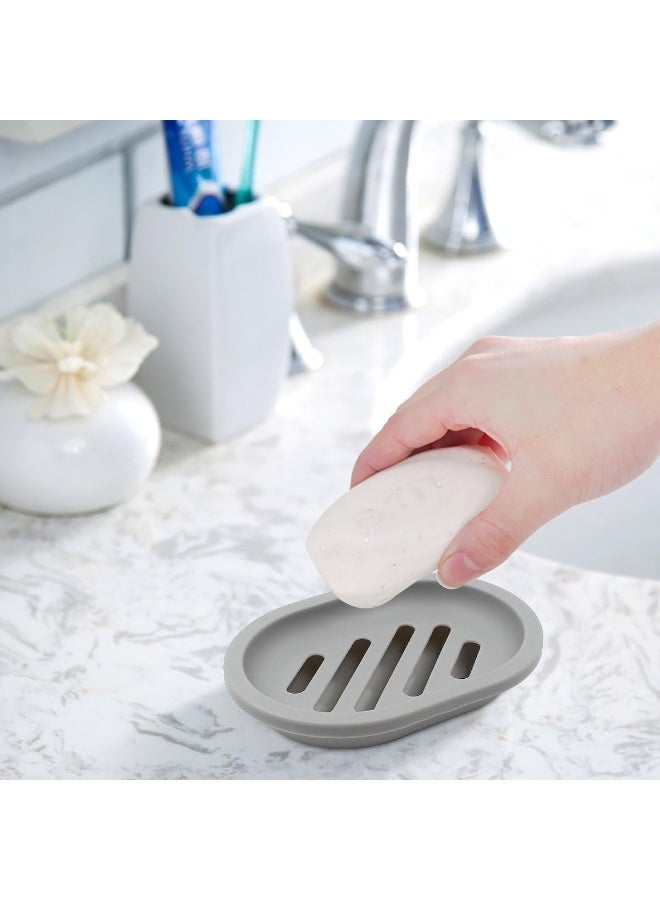 2-Pack Soap Box, Soap Savers For Bar Soap, Soap Holder For Shower Wall, Bath Soap Holder, Easy Cleaning - Image 4
