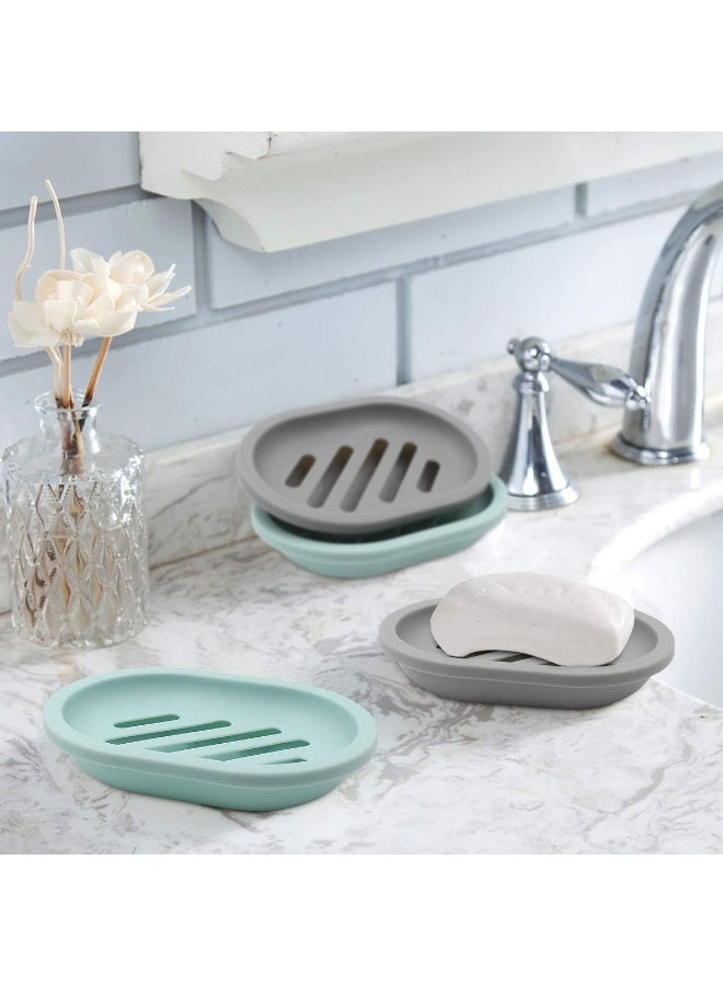 2-Pack Soap Box, Soap Savers For Bar Soap, Soap Holder For Shower Wall, Bath Soap Holder, Easy Cleaning - Image 5